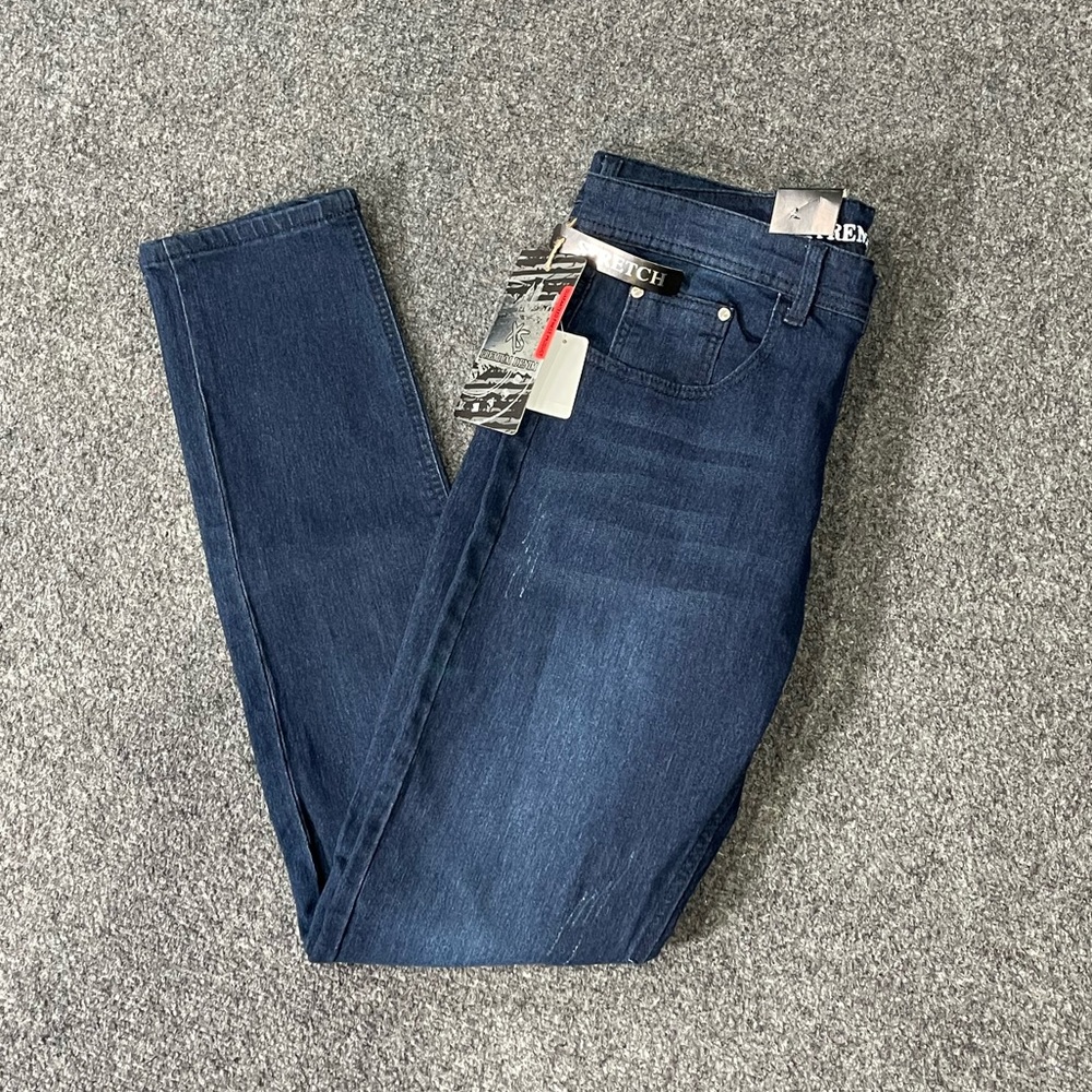 NWT Premium Denim Men's Light Washed Skinny FitJeans  Sz 34/32